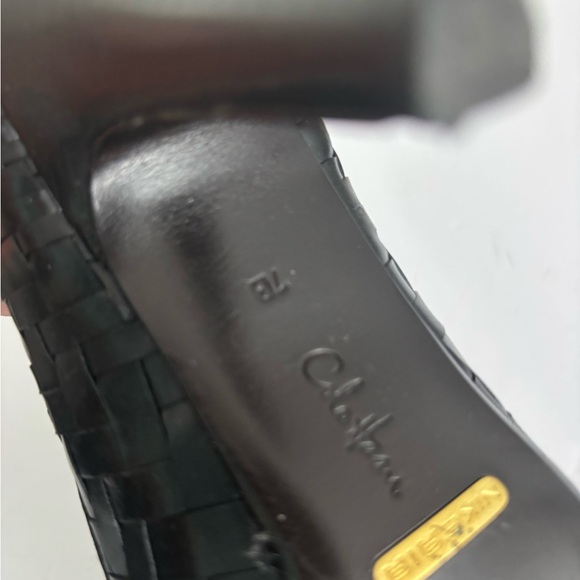 Cole Haan black woven heels - Picture 11 of 15